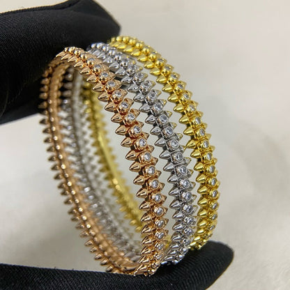 [LOXURA]CLASH  BRACELET 8MM DIAMONDS