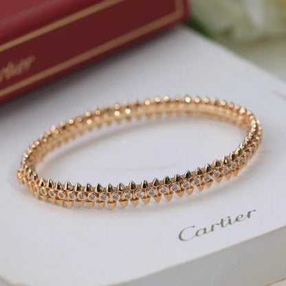 [LOXURA]CLASH  BRACELET 8MM DIAMONDS