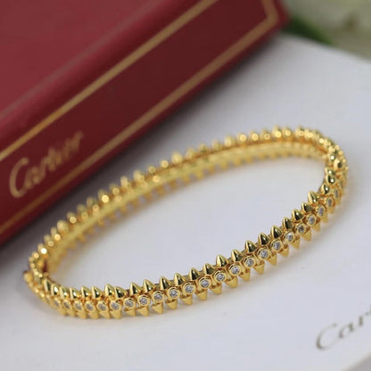 [LOXURA]CLASH  BRACELET 8MM DIAMONDS