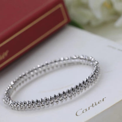 [LOXURA]CLASH  BRACELET 8MM DIAMONDS
