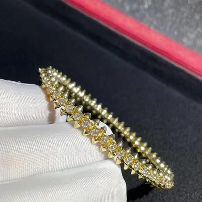 [LOXURA]CLASH  BRACELET 8MM DIAMONDS
