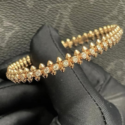 [LOXURA]CLASH  BRACELET 8MM DIAMONDS