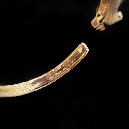 [LOXURA]PANTHERE OPEN BRACELET