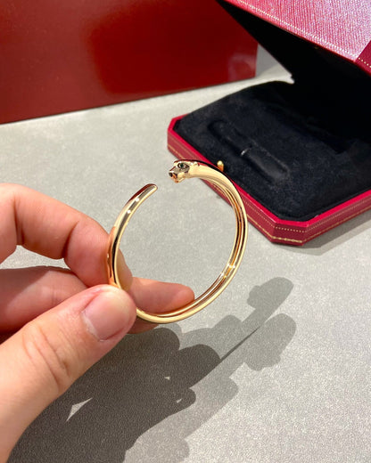 [LOXURA]PANTHERE OPEN BRACELET