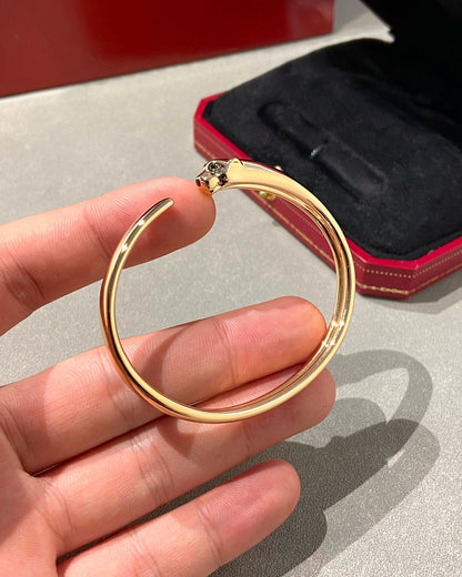 [LOXURA]PANTHERE OPEN BRACELET