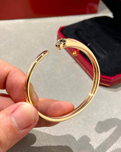 [LOXURA]PANTHERE OPEN BRACELET