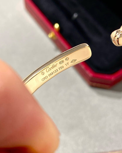 [LOXURA]PANTHERE OPEN BRACELET