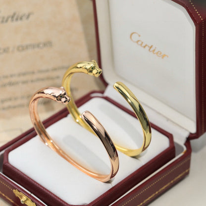 [LOXURA]PANTHERE OPEN BRACELET