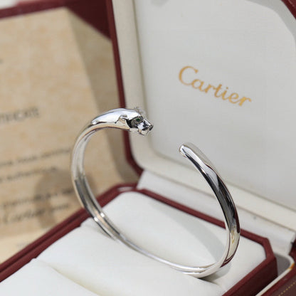 [LOXURA]PANTHERE OPEN BRACELET