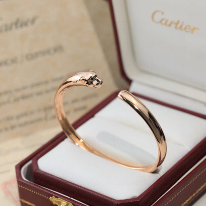 [LOXURA]PANTHERE OPEN BRACELET