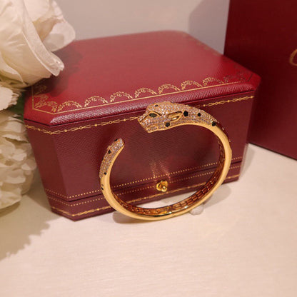 [LOXURA]PANTHERE BIG BRACELET DIAMONDS