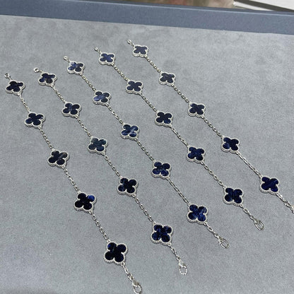 [LOXURA]CLOVER 5 MOTIF PIETERSITE BRACELET COLLECTION