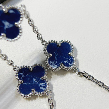 [LOXURA]CLOVER 5 MOTIF PIETERSITE BRACELET COLLECTION