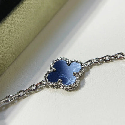 [LOXURA]CLOVER 5 MOTIF PIETERSITE BRACELET COLLECTION