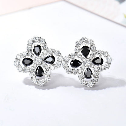 [LOXURA]LOOP EARRINGS FULL MOTIF DIAMOND 16MM