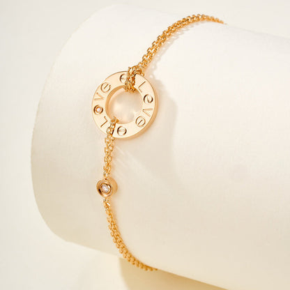 [LOXURA]LOVE BRACELET 2 DIAMOND