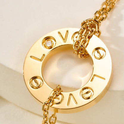 [LOXURA]LOVE BRACELET 2 DIAMOND