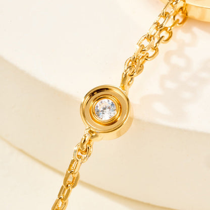 [LOXURA]LOVE BRACELET 2 DIAMOND