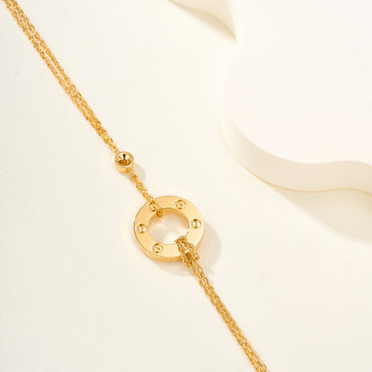 [LOXURA]LOVE BRACELET 2 DIAMOND
