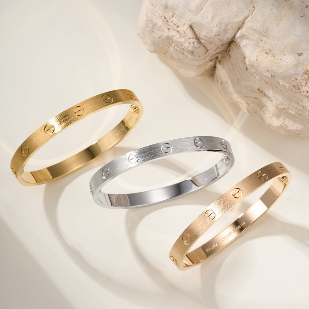 [LOXURA]LOVE BRACELET 6.1MM BRUSHED