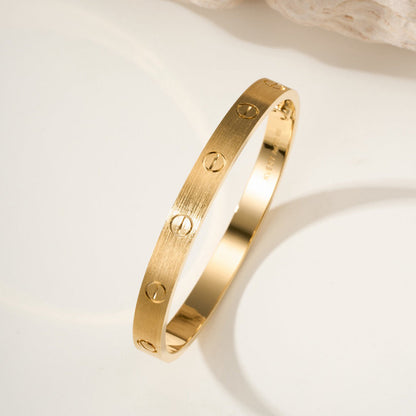 [LOXURA]LOVE BRACELET 6.1MM BRUSHED