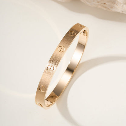 [LOXURA]LOVE BRACELET 6.1MM BRUSHED