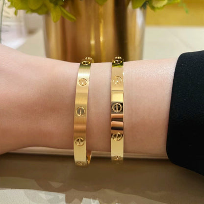 [LOXURA]LOVE BRACELET 6.1MM BRUSHED