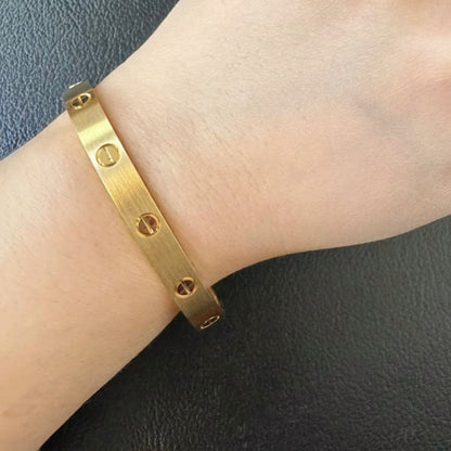 [LOXURA]LOVE BRACELET 6.1MM BRUSHED