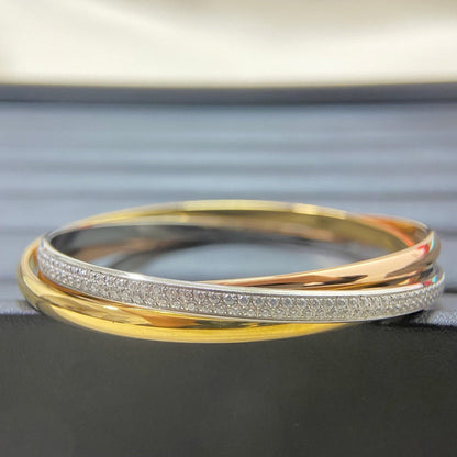 [LOXURA]TRINITY 2.8MM SMALL BRACELET