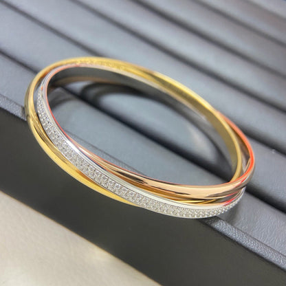[LOXURA]TRINITY 2.8MM SMALL BRACELET