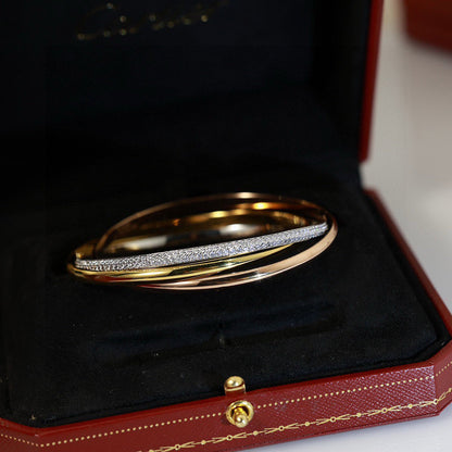 [LOXURA]TRINITY 2.8MM SMALL BRACELET
