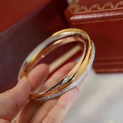 [LOXURA]TRINITY 2.8MM SMALL BRACELET