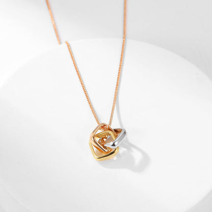 [LOXURA]TRINITY CUSHION NECKLACE COLLECTION
