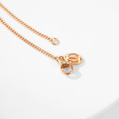 [LOXURA]TRINITY CUSHION NECKLACE COLLECTION