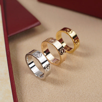 [LOXURA]LOVE RING 5.5MM NO DIAMOND