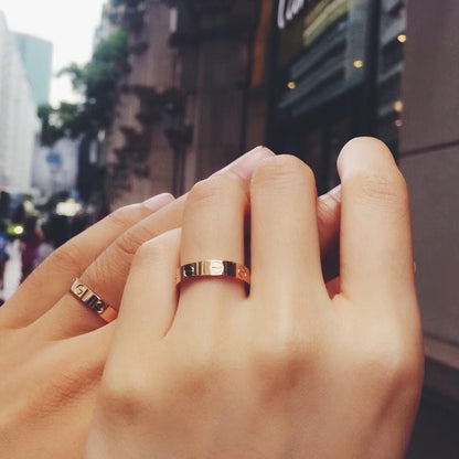 [LOXURA]LOVE RING 3.6 MM NO DIAMOND