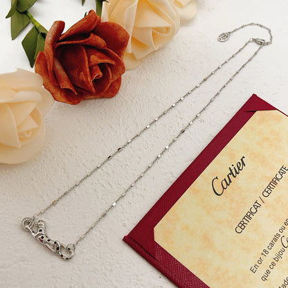 [LOXURA]PANTHERE FULL DIAMOND NECKLACE