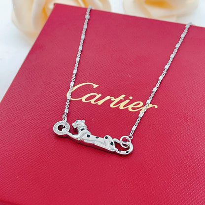 [LOXURA]PANTHERE FULL DIAMOND NECKLACE