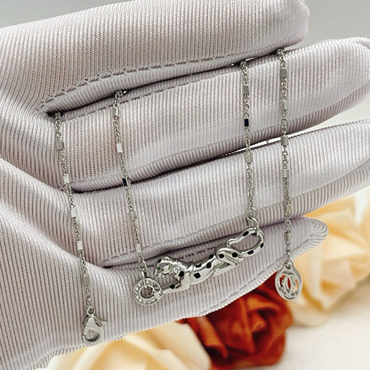 [LOXURA]PANTHERE FULL DIAMOND NECKLACE