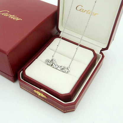 [LOXURA]PANTHERE FULL DIAMOND NECKLACE