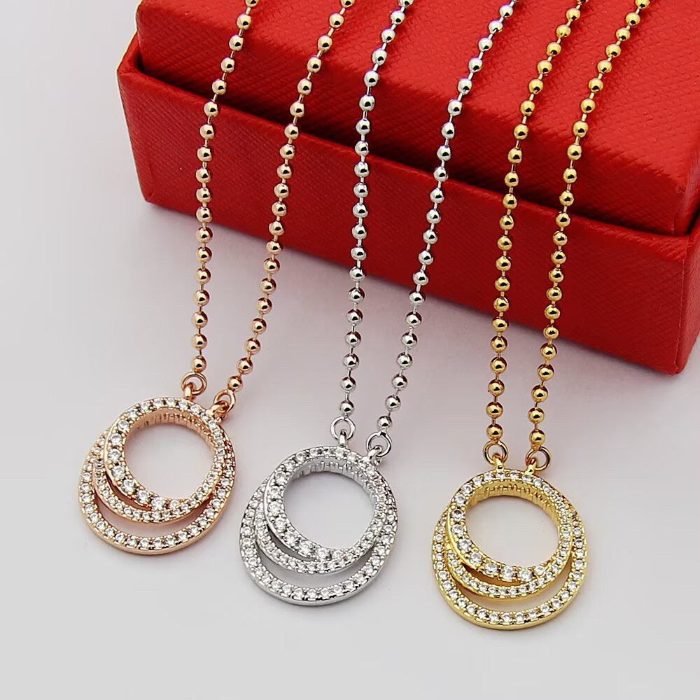 [LOXURA]ETINCELLE  FULL DIAMOND NECKLACE