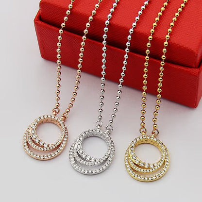 [LOXURA]ETINCELLE  FULL DIAMOND NECKLACE