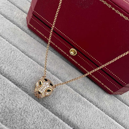 [LOXURA]PANTHERE FULL DIAMOND NECKLACE