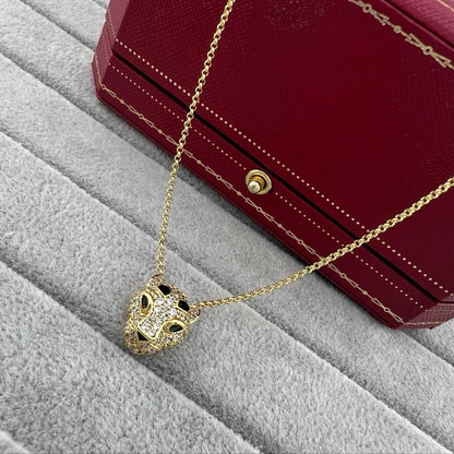[LOXURA]PANTHERE FULL DIAMOND NECKLACE