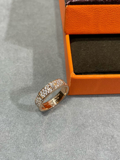 [LOXURA]KELLY PINK GOLD DIAMOND RING