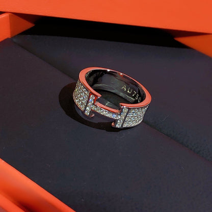 [LOXURA]H RING FULL DIAMOND