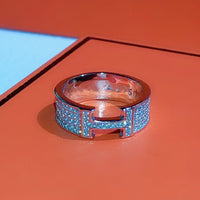 [LOXURA]H RING FULL DIAMOND