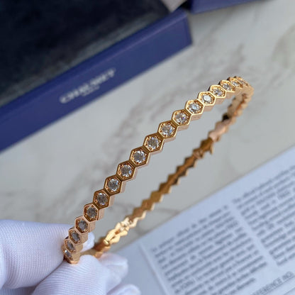 [LOXURA]BEE LOVE GOLD BRACELET FULL DIAMOND