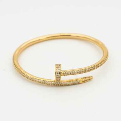 [LOXURA]JUSTE BRACELET 3.5MM ALL DIAMONDS