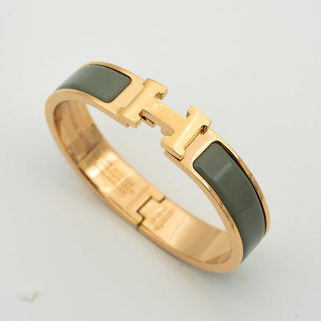 [LOXURA]H BRACELET BLUE GREEN 12MM